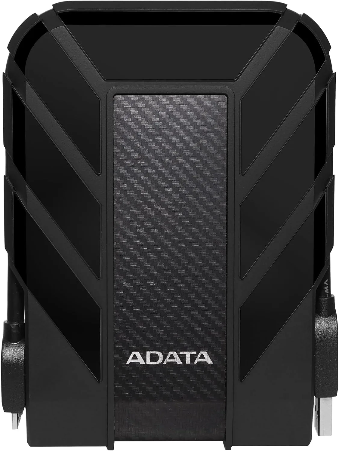 HD externo resistente ADATA HD710 Pro 2TB preto com carcaça reforçada